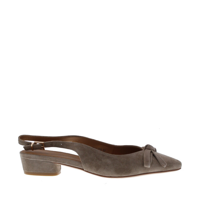 Di Lauro Daria slingback strikje | maat: | | dames | suede 111089 large