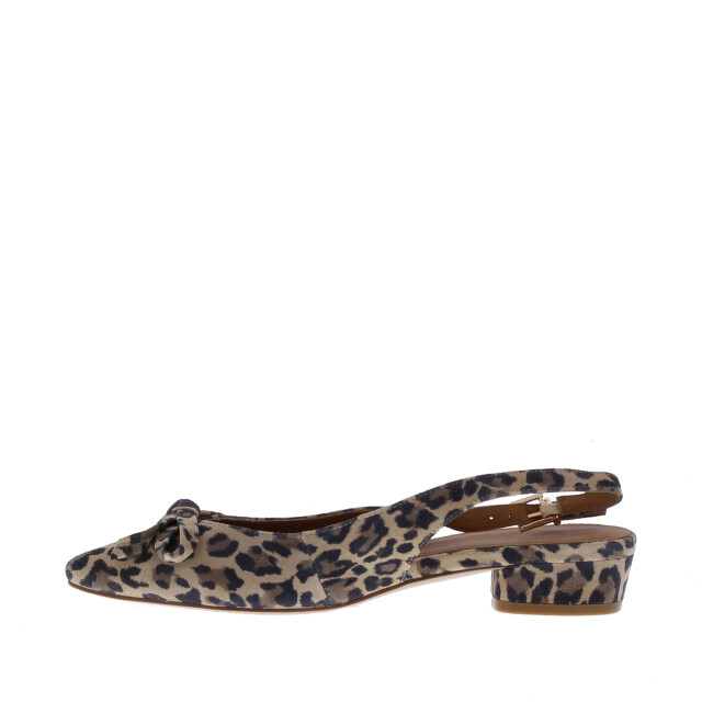 Di Lauro Daria-1 slingback leo | maat: | | dames | suede 111090 large