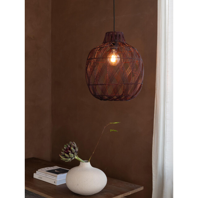 Good&Mojo Hanglamp mendoza bordeaux Ø35cm 3082122 large