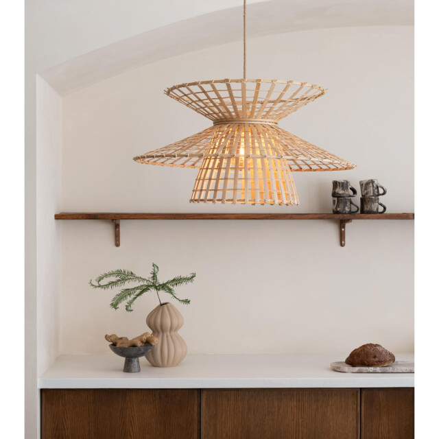 Good&Mojo Hanglamp machupicchu naturel Ø57cm 3082082 large