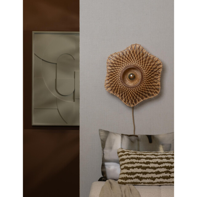 Good&Mojo Wandlamp madura naturel Ø44cm 3082133 large