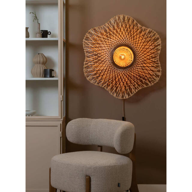 Good&Mojo Wandlamp madura naturel Ø87cm 3082131 large