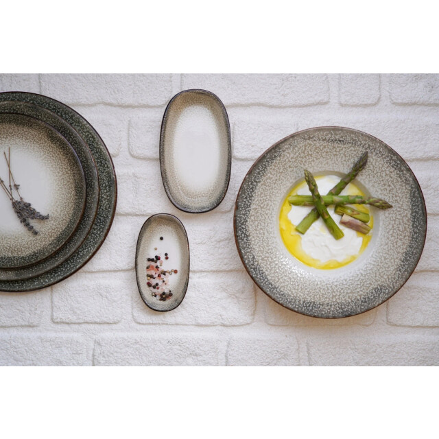 By Bone Serveerschaal spazio porselein 15x8.5 cm set van 2 3511362 large