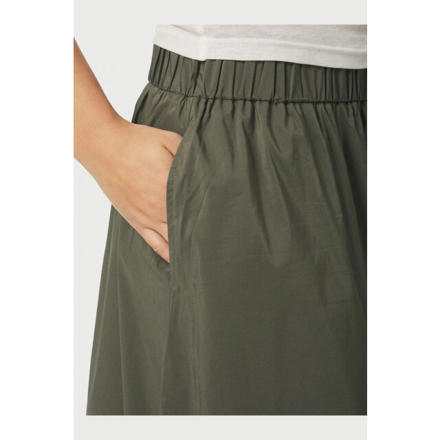 Neo Noir yara long poplin skirt 163076 151 army 06415.340.0004 large