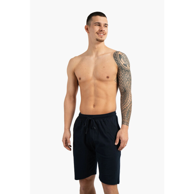 Phil & Co Essential shortama heren korte pyjama set /gestreept PH-851-2+852-2 large