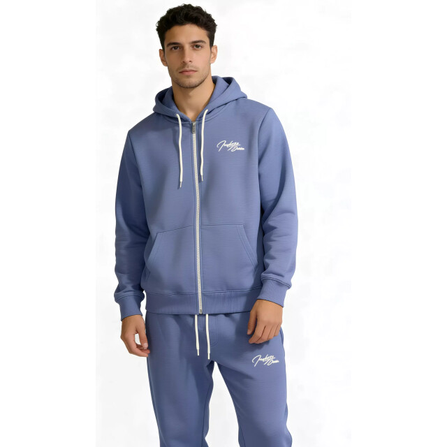 Indigo Denim Denim joggingpak heren royal blue ID084 large