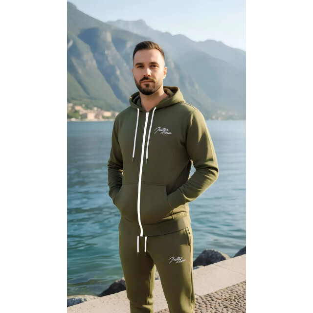 Indigo Denim Denim joggingpak heren kaki ID075-1 large