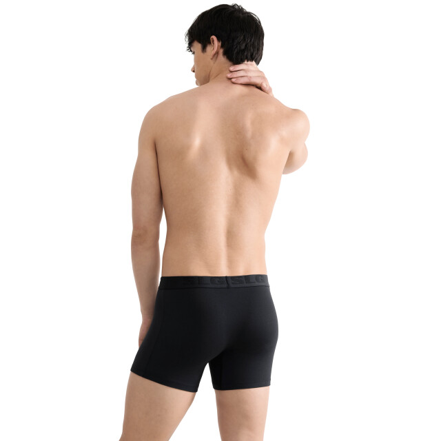 Sloggi Slg base soft short 2-pack 0004 Sloggi Men SLGBaseSoftShort2 pack 10226682 0004Black large