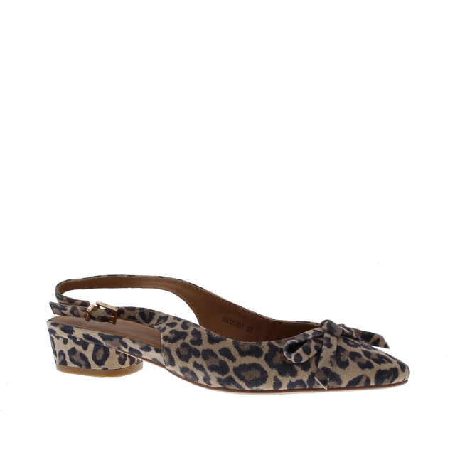 Di Lauro Daria-1 slingback leo | maat: | | dames | suede 111090 large