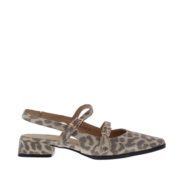 Di Lauro Dalmazia slingback 2 gesp | maat: | | dames | suede 111094 large