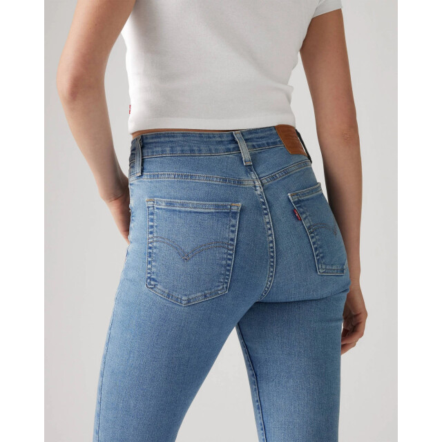 Levi's 721 high rise skinny blue wave light 18882-0601 large