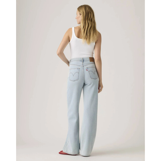 Levi's Ribcage wide leg h223 of course stone A6081-0079 large