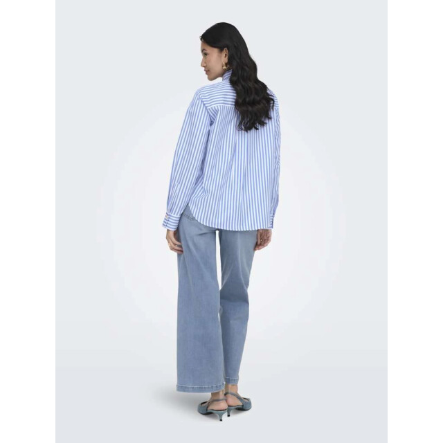 Only Onllyra oregon l/s shirt wvn provence/cloud dance 15369914-200030001 large