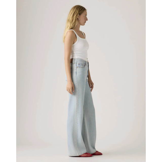 Levi's Ribcage wide leg h223 of course stone A6081-0079 large