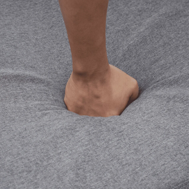 CaliCosy 3-zits slaapbank in stof met chaise longue l219 cm louison 3508814 large