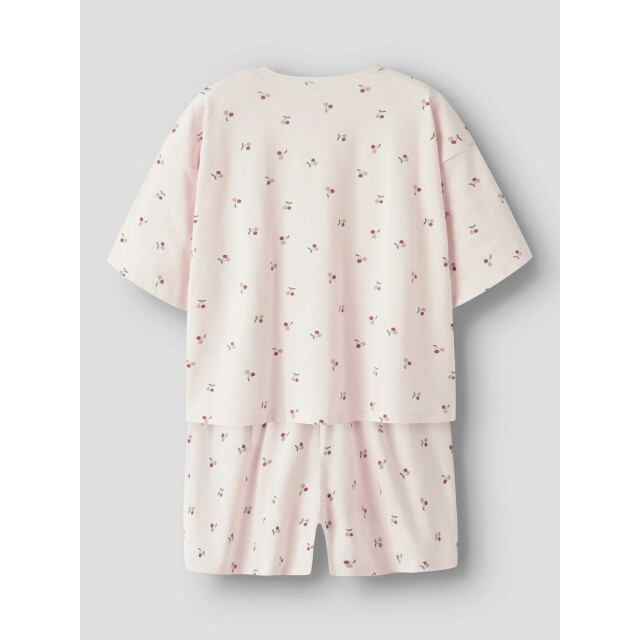 Name It Meisjes korte pyjama set shortama nkfnightset roze kersen print 13257119-Mauve Morn large