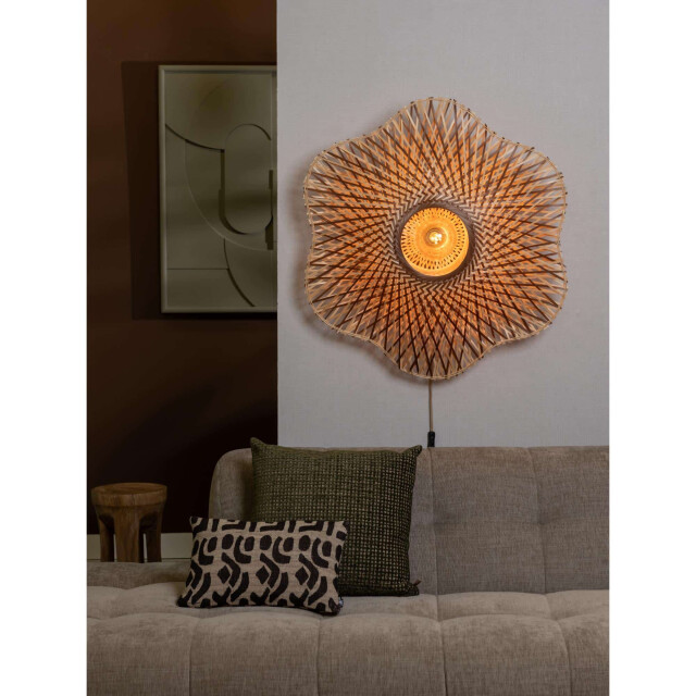 Good&Mojo Wandlamp madura naturel Ø87cm 3082131 large