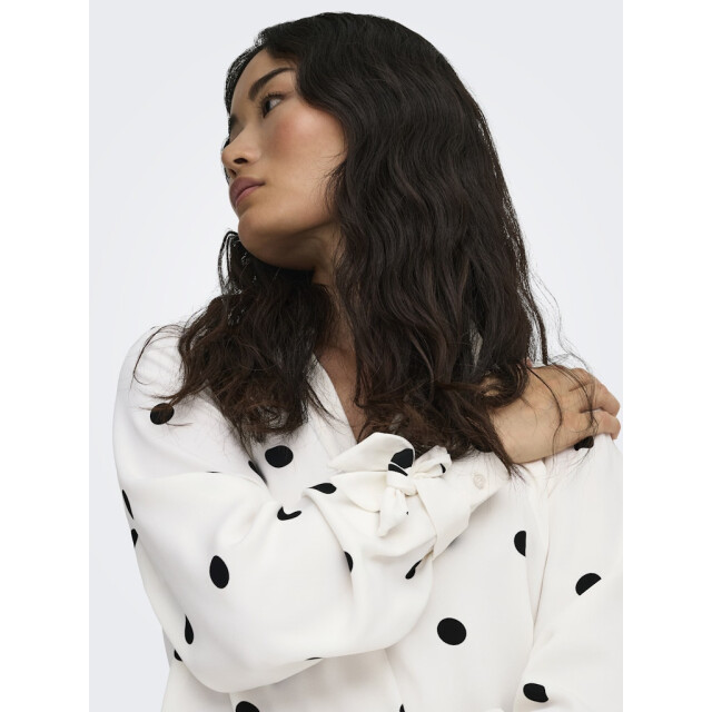 Only Onlbelem ls bow top wvn sud ecru dessin 4389.08.0033 large