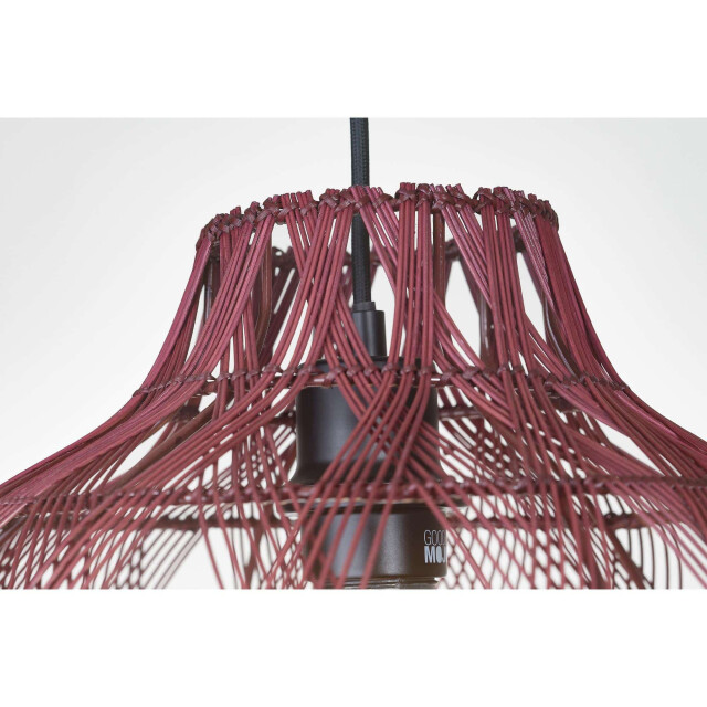 Good&Mojo Hanglamp mendoza bordeaux Ø35cm 3082122 large