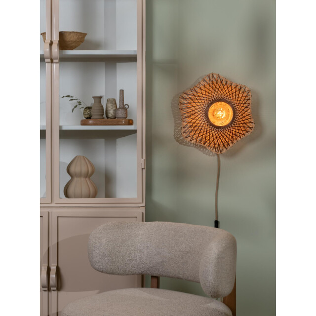 Good&Mojo Wandlamp madura naturel Ø44cm 3082133 large