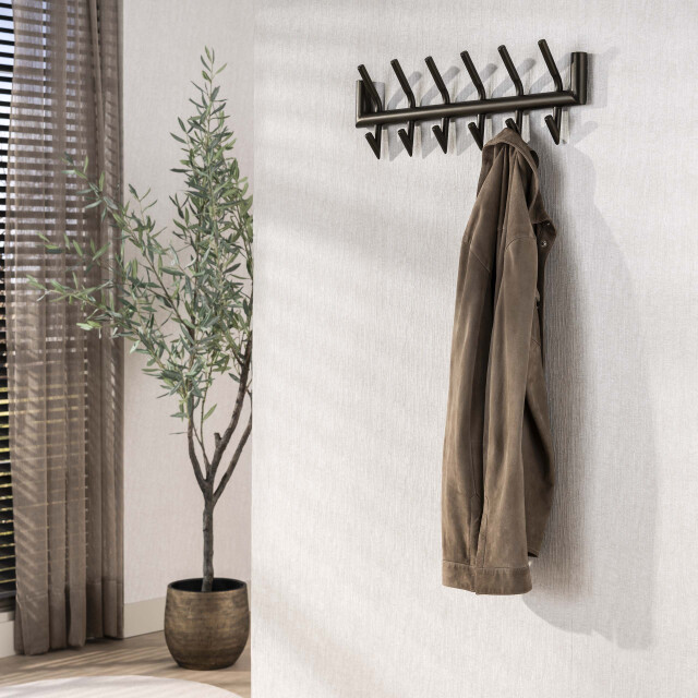 Hoyz kapstok tubo 2x6 haken drift brown 3491264 large