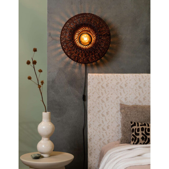 Good&Mojo Wandlamp arizona bordeaux Ø50cm 3082104 large