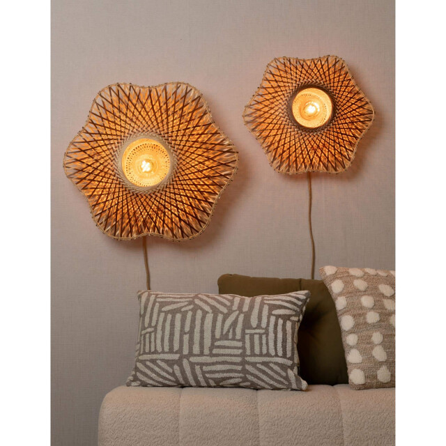 Good&Mojo Wandlamp madura naturel Ø44cm 3082133 large