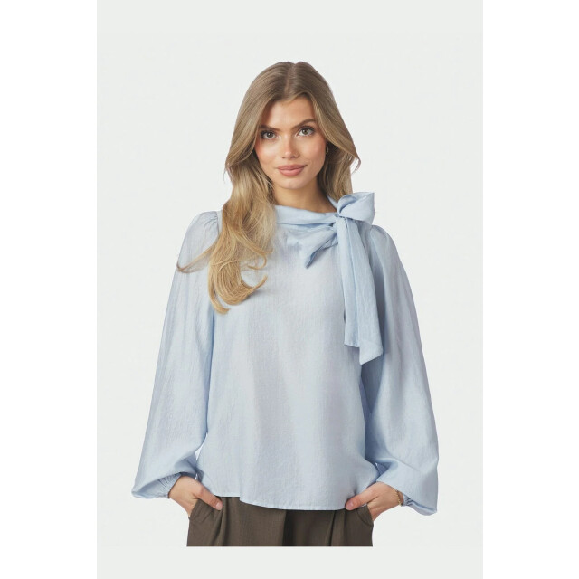 Neo Noir selene crisp blouse 167253 145 light blue 06415.210.0002 large