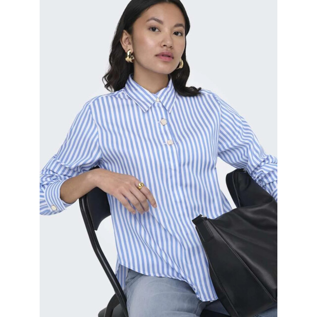 Only Onllyra oregon l/s shirt wvn provence/cloud dance 15369914-200030001 large