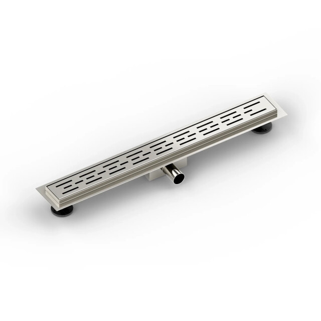 Mirlux Douchegoot 70cm standaard rooster rvs met flens 3503553 large