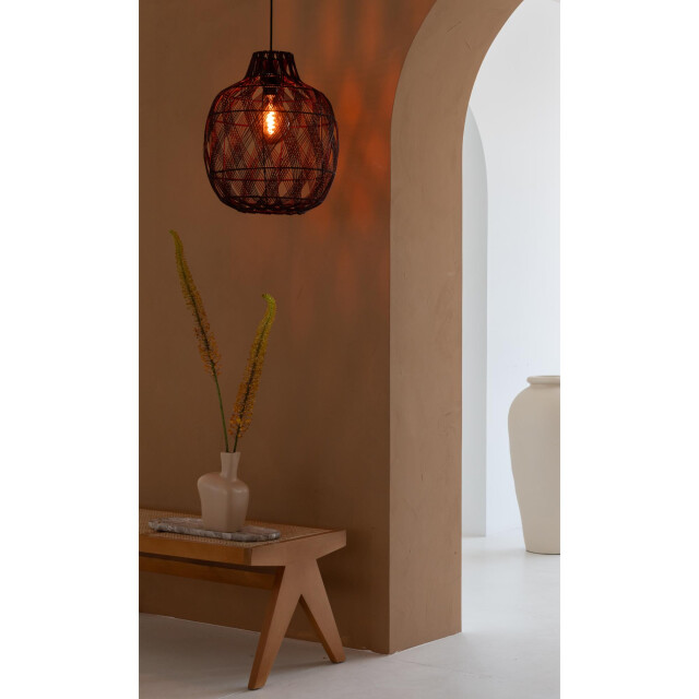 Good&Mojo Hanglamp mendoza bordeaux Ø40cm 3082119 large