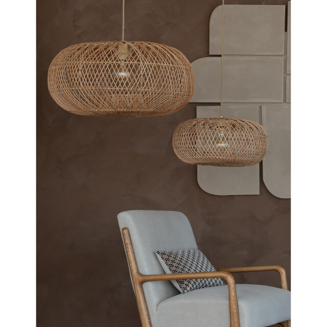 Good&Mojo Hanglamp arizona naturel Ø70cm 3082105 large