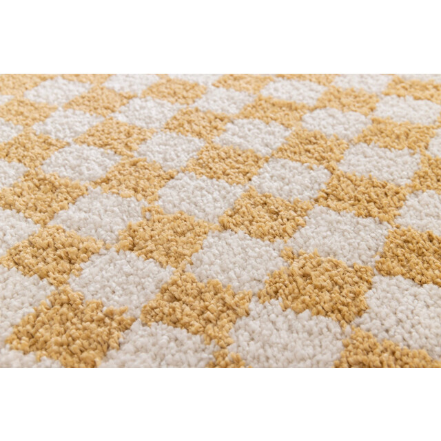AFK Living Hoogpolig ruitmotief tapijt zacht en volumineus checkers 3445840 large