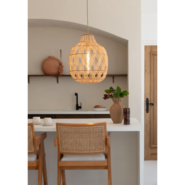 Good&Mojo Hanglamp mendoza naturel Ø40cm 3082118 large