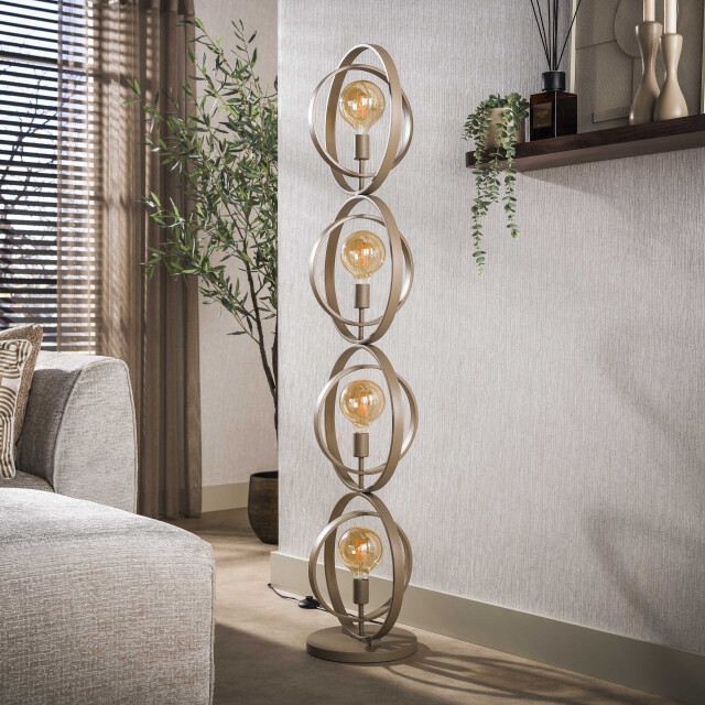 Hoyz vloerlamp turn around 4-lichts - 3491561 large