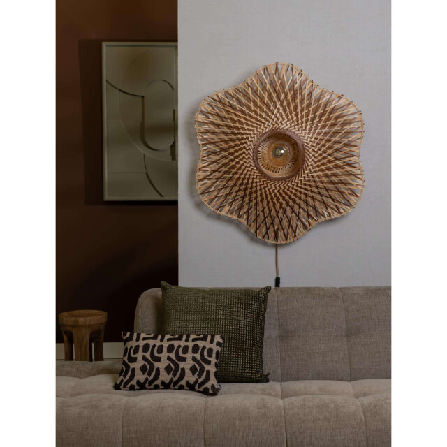 Good&Mojo Wandlamp madura naturel Ø87cm 3082131 large