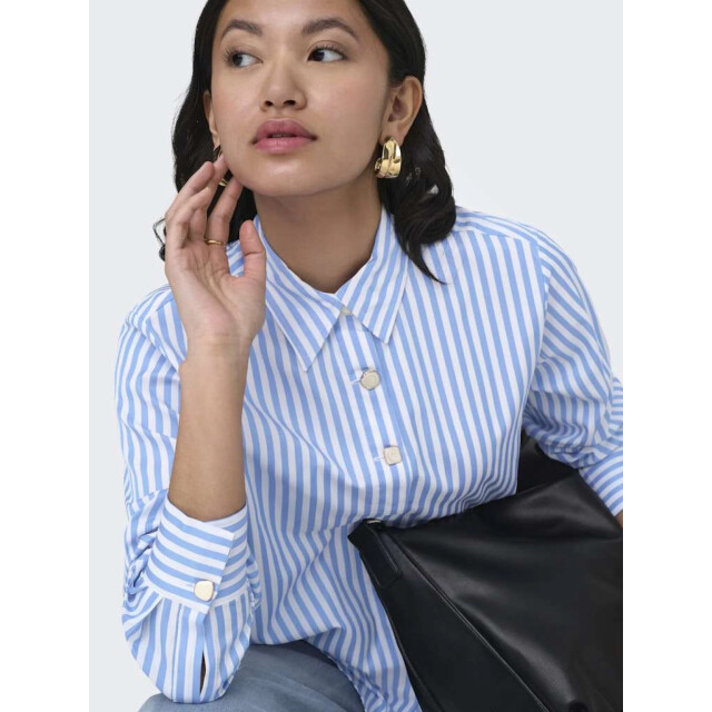 Only Onllyra oregon l/s shirt wvn provence/cloud dance 15369914-200030001 large