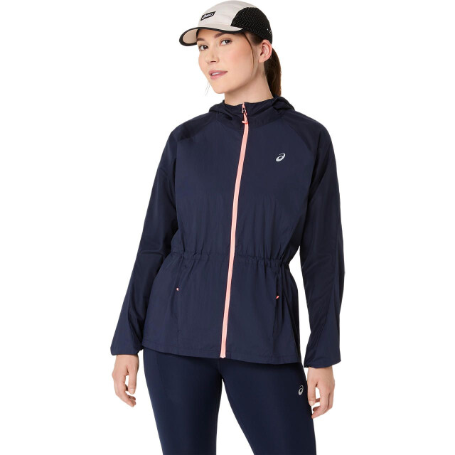 Asics road packable jacket jack running dames - 074766_200-L large