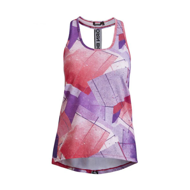 Björn Borg dames dakota tanktop multicolour/roze maat 1811-1505-60521 large