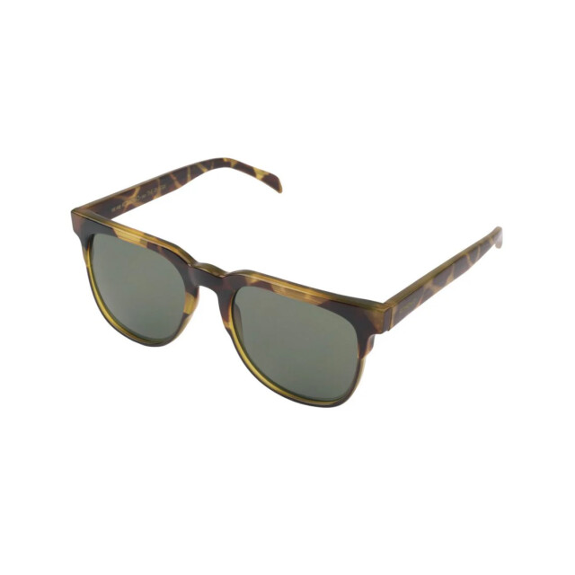 Komono unisex riviera green tortoise zonnebril multicolour S1950 large
