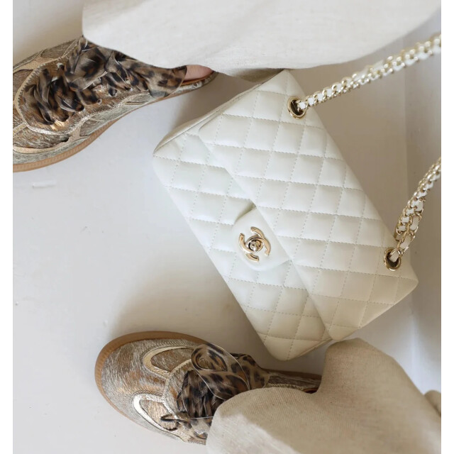 Babouche Ira sneakers gold beige lage sneakers dames Ira-97 192 large