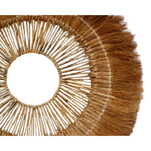 Furnilux Furni-surya wandornament bananenvezel Ø70 cm 3193853 large