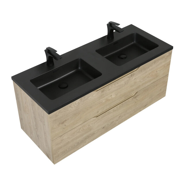 Badplaats Badkamermeubel set cairo 120 x 48 cm kastanje badmeubel met 3510123 large