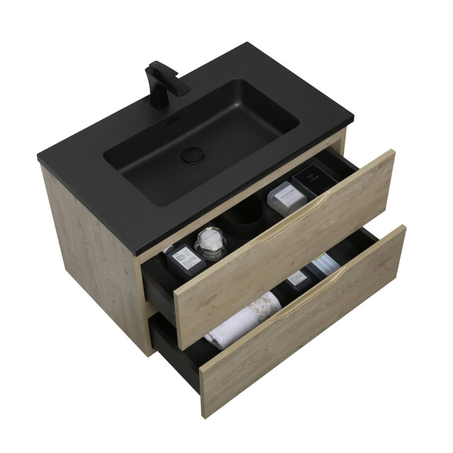 Badplaats Badkamermeubel set cairo 80 x 48 cm kastanje badmeubel met 3510125 large