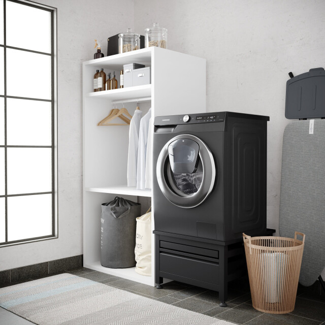 Wasophoogte Wasmachine verhoger – novapro met lade en plateau - 3448225 large