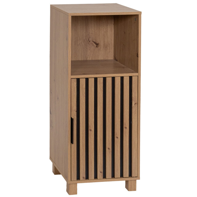 4bathroomz Parma badkamerkast halfhoog 86 cm in houtlook - 3503793 large