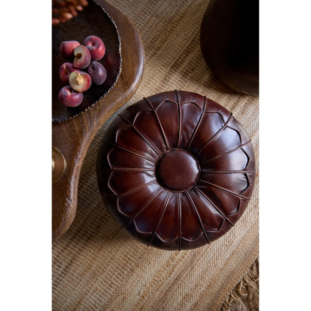 Light & Living Poef calima - Ø58x32cm 3415010 large