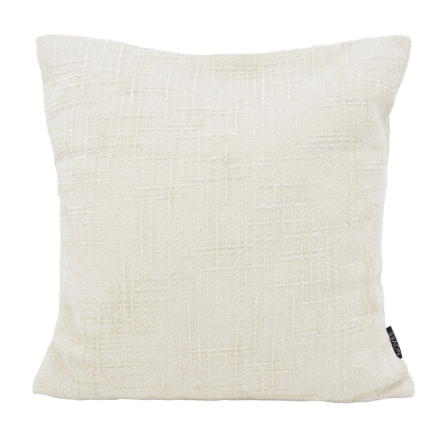 NOVÉE Sierkussen chenille stripe crème | 45 x 45 cm | polyester 3510984 large