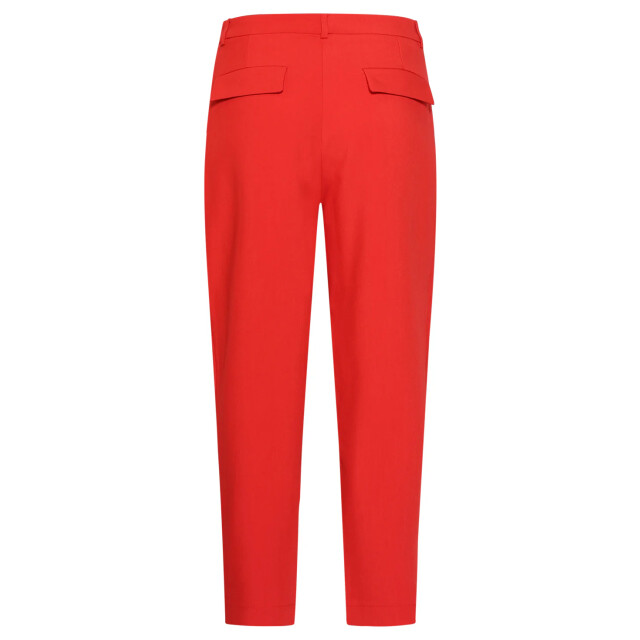 Smashed Lemon Elegante pantalon met plooi en hoge taille | 8718679008747 large