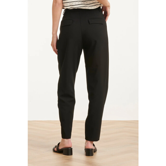 Smashed Lemon Elegante pantalon met plooi en hoge taille | 8718679008808 large